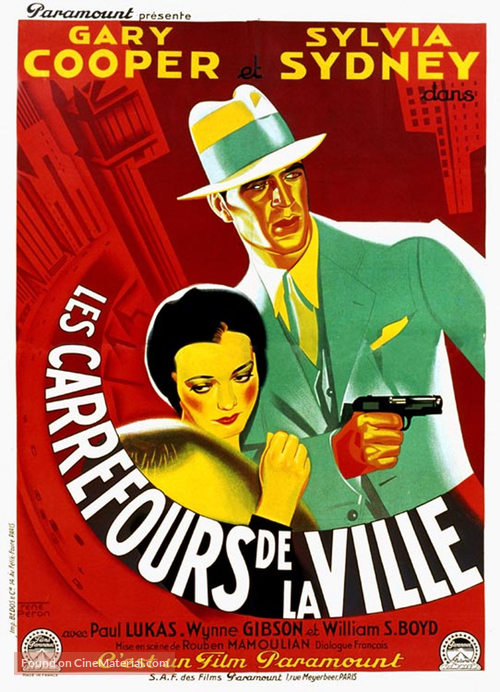 City Streets - French Movie Poster
