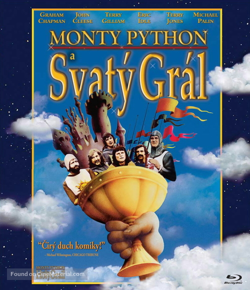 Monty Python and the Holy Grail - Czech Blu-Ray movie cover
