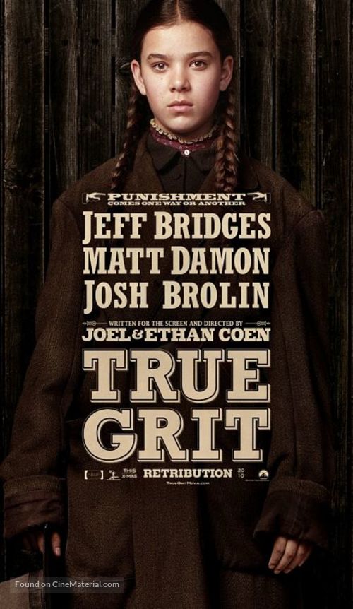 True Grit - British Movie Poster