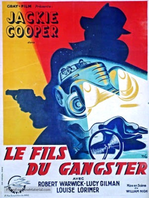 Gangster&#039;s Boy - French Movie Poster