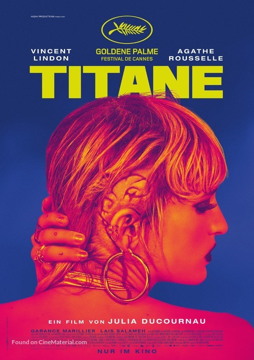 Titane - German Movie Poster