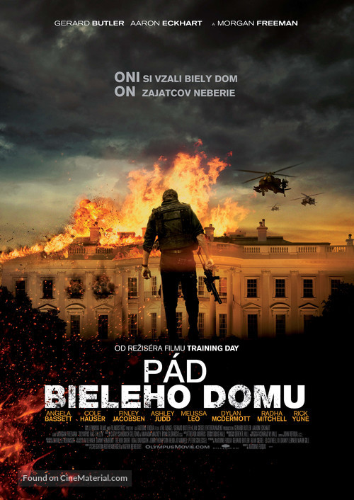 Olympus Has Fallen - Slovak Movie Poster