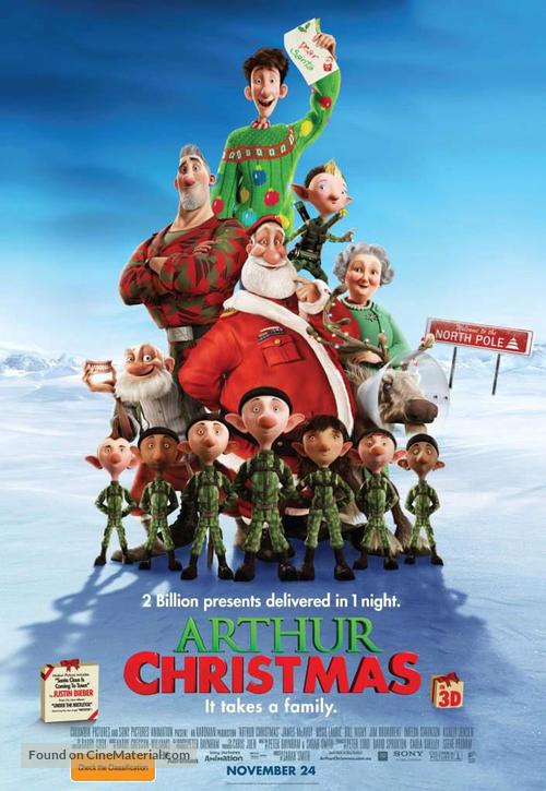 Arthur Christmas - Australian Movie Poster