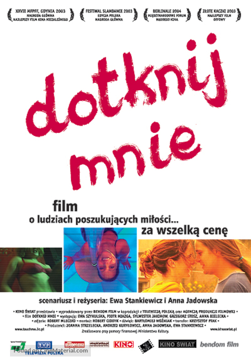 Dotknij mnie - Polish poster