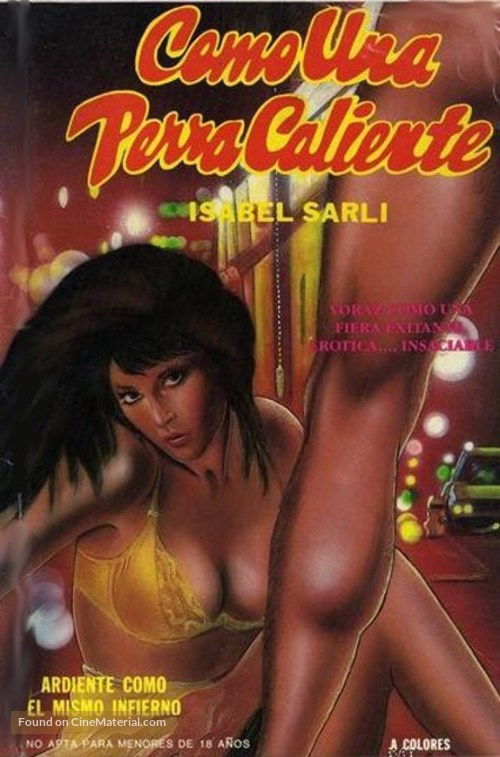 Una mariposa en la noche - Argentinian VHS movie cover