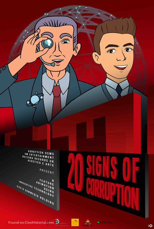 20 Attributes of Corruption - International Movie Poster