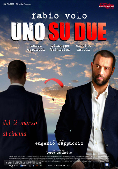 Uno su due - Italian poster