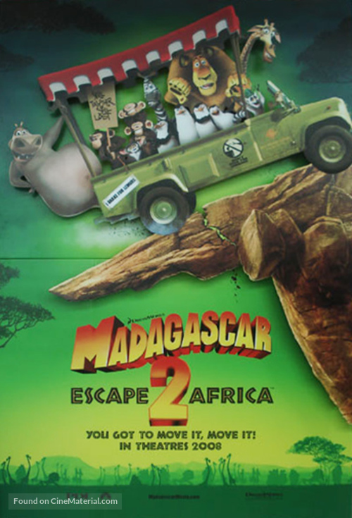 Madagascar: Escape 2 Africa - Movie Poster