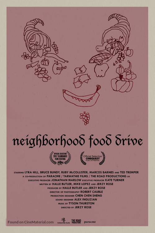 Neighborhood Food Drive - Movie Poster