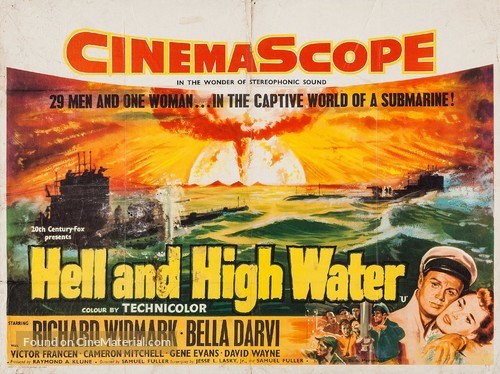 Hell and High Water - British Movie Poster