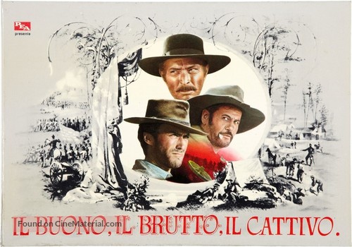 Il buono, il brutto, il cattivo - Italian Movie Poster