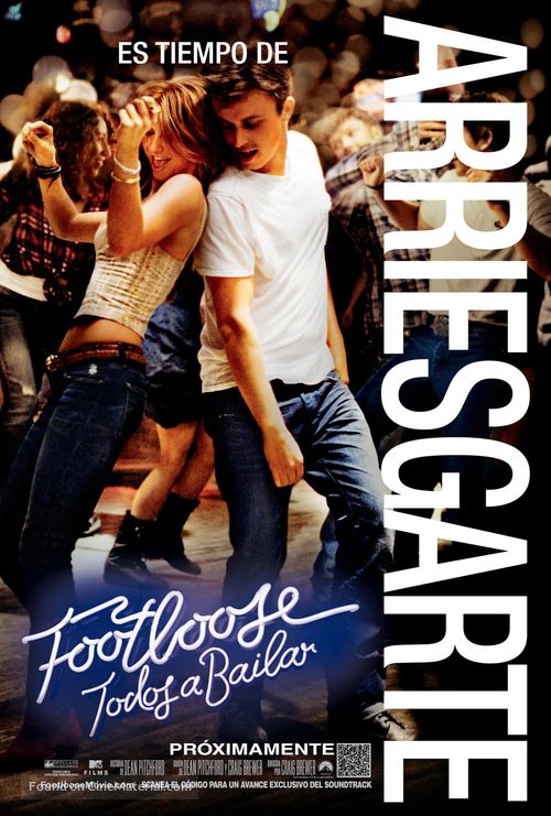 Footloose - Argentinian Movie Poster