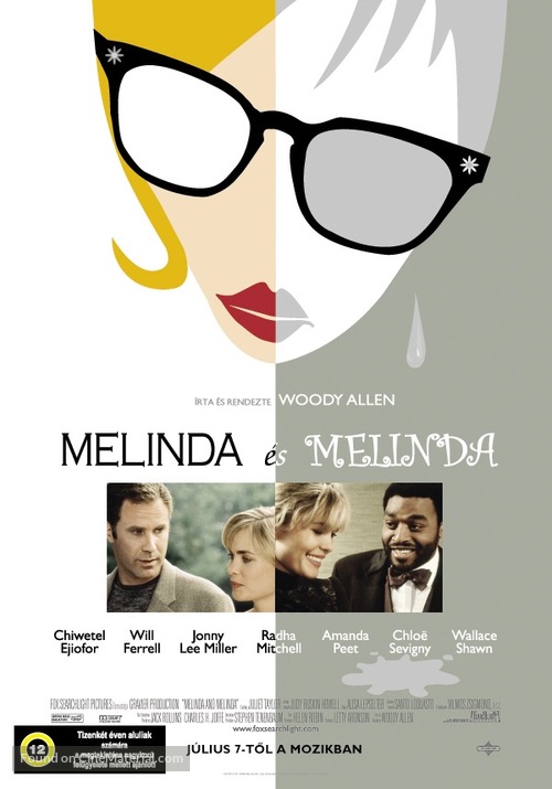 Melinda And Melinda - Hungarian Movie Poster