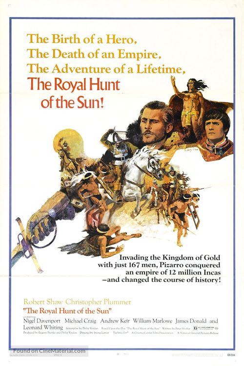 The Royal Hunt of the Sun - Movie Poster