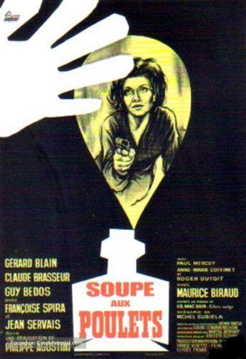 La soupe aux poulets - French Movie Poster