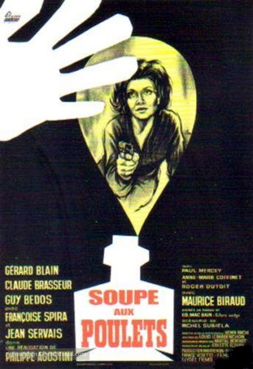 La soupe aux poulets - French Movie Poster