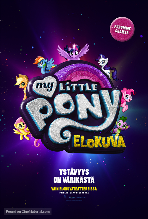 My Little Pony : The Movie - Finnish Movie Poster