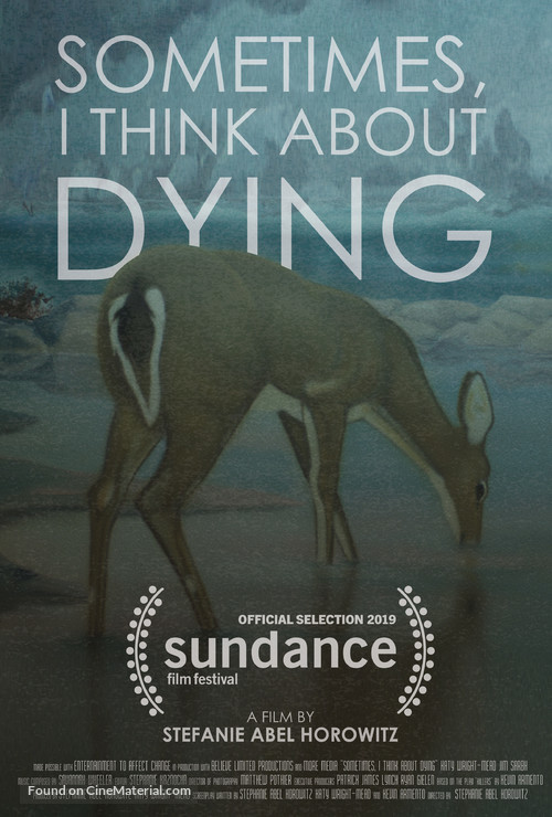 Sometimes, I Think About Dying - Movie Poster