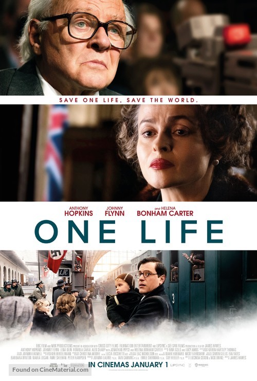 One Life (2023) British movie poster