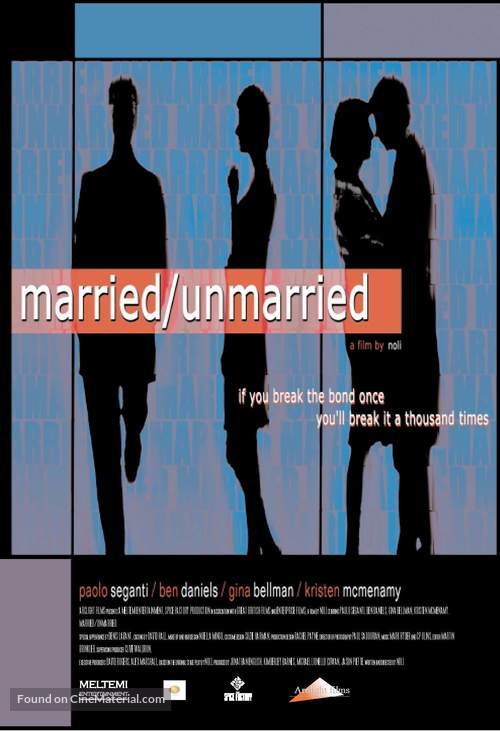 Married/Unmarried - British Movie Poster