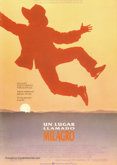 The Milagro Beanfield War - Spanish Movie Poster