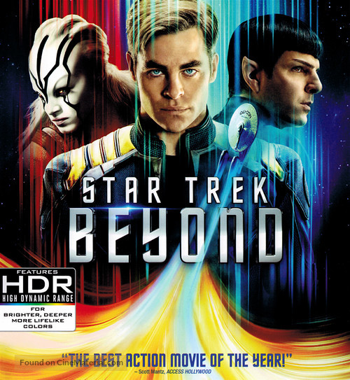 Star Trek Beyond - Blu-Ray movie cover