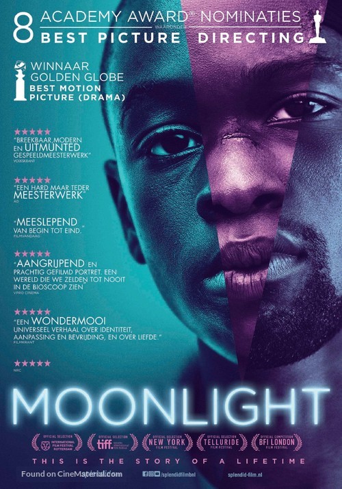 Moonlight - Dutch Movie Poster