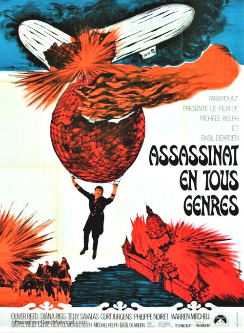 The Assassination Bureau - French Movie Poster