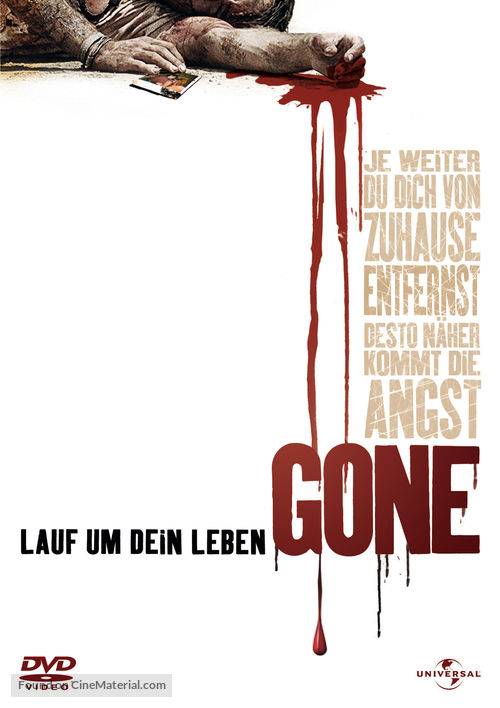 Gone - German DVD movie cover