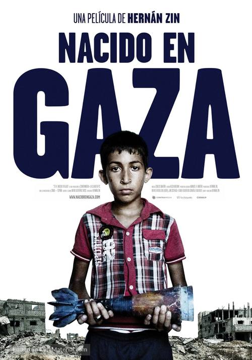 Nacido en Gaza - Spanish Movie Poster