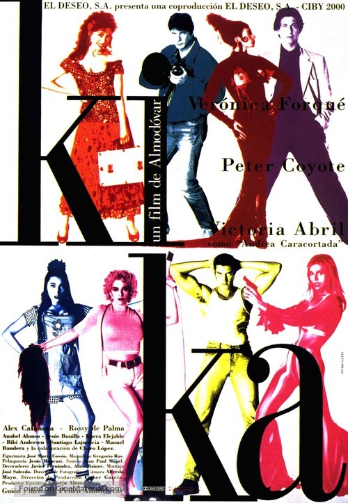 Kika - Spanish Movie Poster