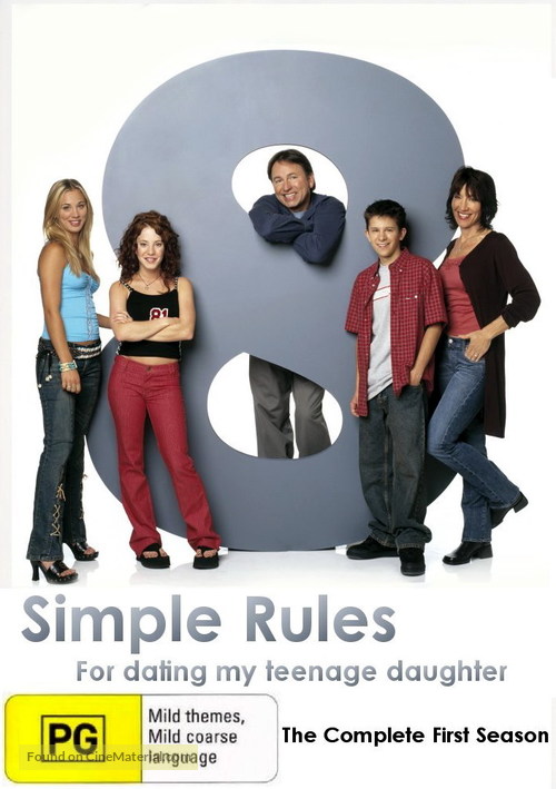 &quot;8 Simple Rules... for Dating My Teenage Daughter&quot; - Australian DVD movie cover