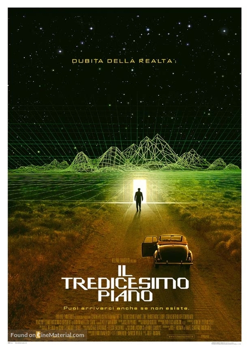 The Thirteenth Floor - Italian Movie Poster