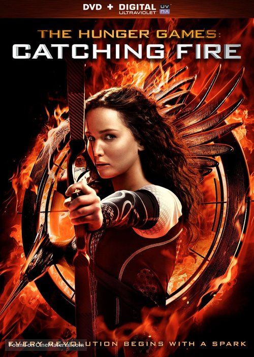The Hunger Games: Catching Fire - DVD movie cover