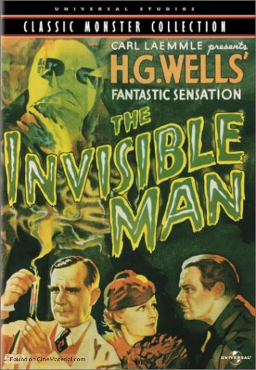 The Invisible Man - DVD movie cover