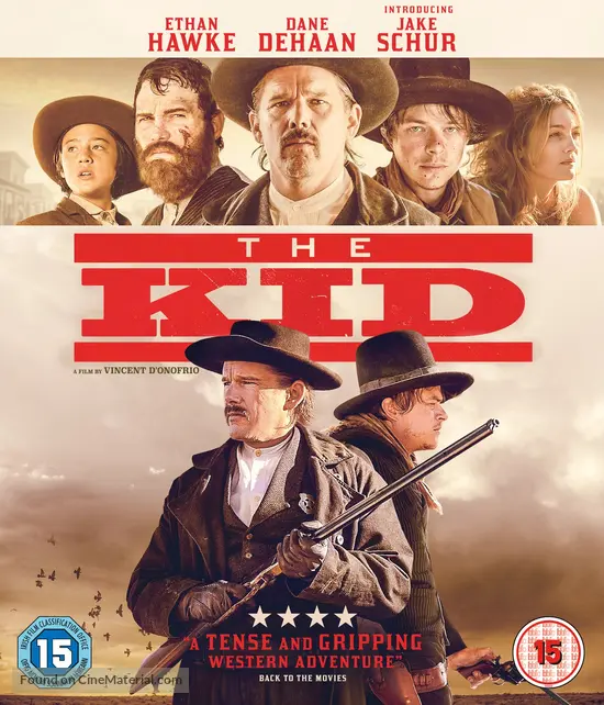 The Kid - British Blu-Ray movie cover