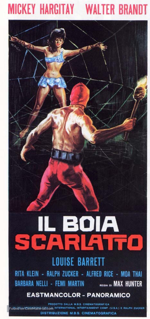 Il boia scarlatto - Italian Movie Poster