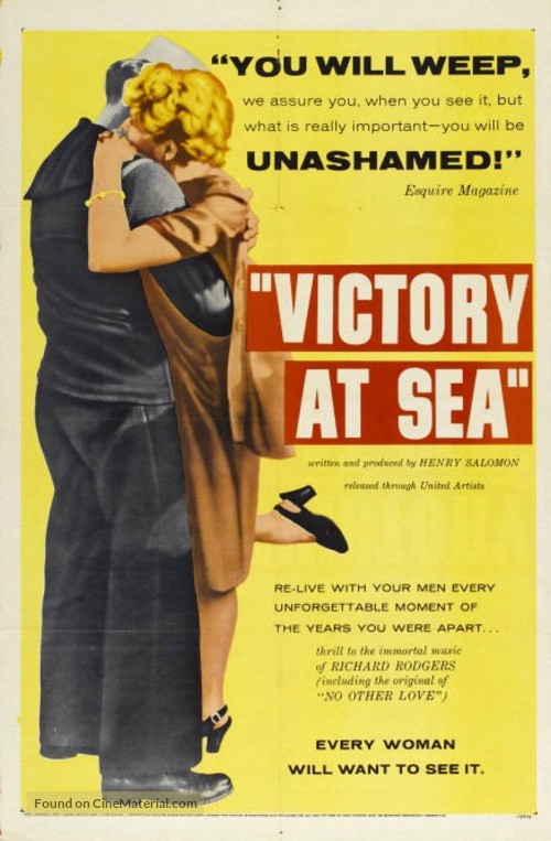 &quot;Victory at Sea&quot; - Movie Poster