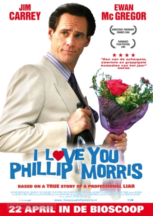 I Love You Phillip Morris - Dutch Movie Poster