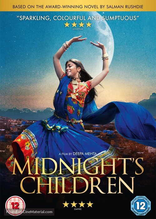 Midnight&#039;s Children - British DVD movie cover