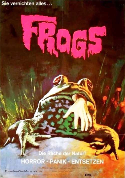 Frogs - German Movie Poster