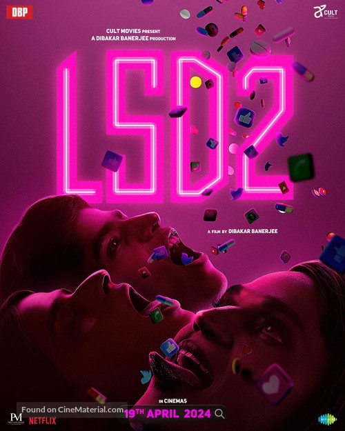 LSD 2: Love, Sex Aur Dhokha 2 - Indian Movie Poster