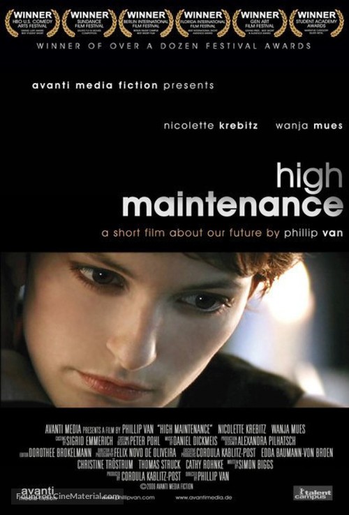 High Maintenance - German Movie Poster