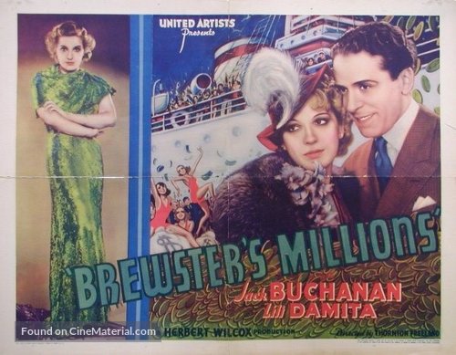 Brewster&#039;s Millions - Movie Poster