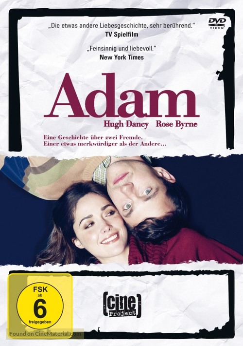 Adam - German DVD movie cover