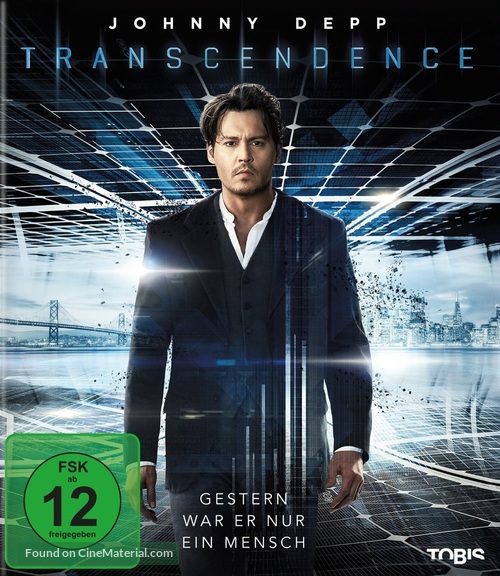 Transcendence - German DVD movie cover