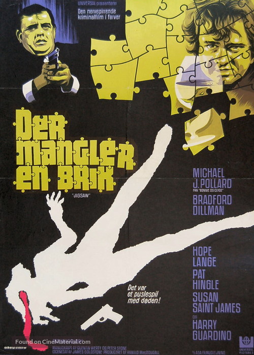Jigsaw - Danish Movie Poster