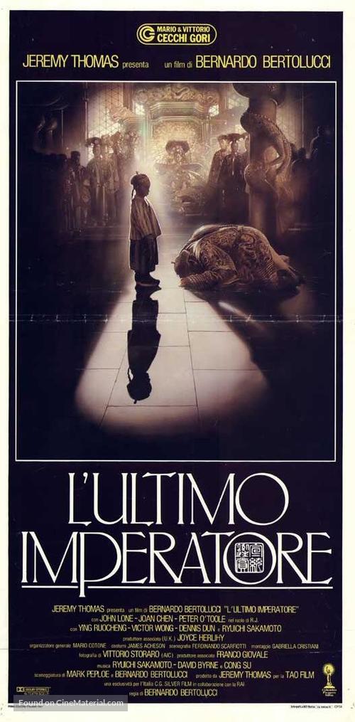 The Last Emperor - Italian Movie Poster