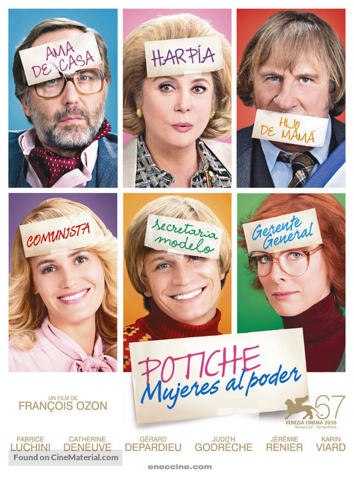 Potiche - Uruguayan Movie Poster