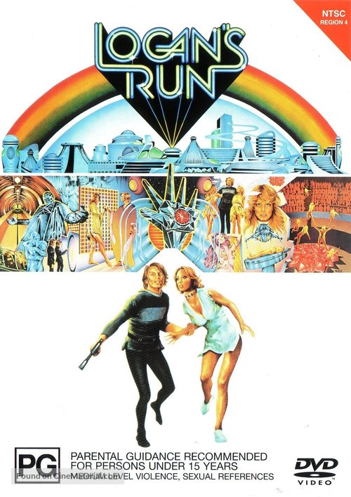 Logan&#039;s Run - Australian DVD movie cover
